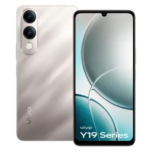 vivo Y19s 5G (6GB RAM, 128GB, Titanium Silver) | With Charger