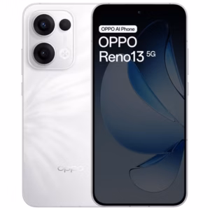 Oppo Reno 13 5G 256 GB, 8 GB RAM, Ivory White, Mobile Phone
