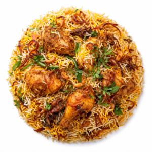 Spicy Kolkata Chicken Biryani