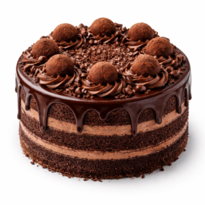 Belgian Chocolate Truffle Cake