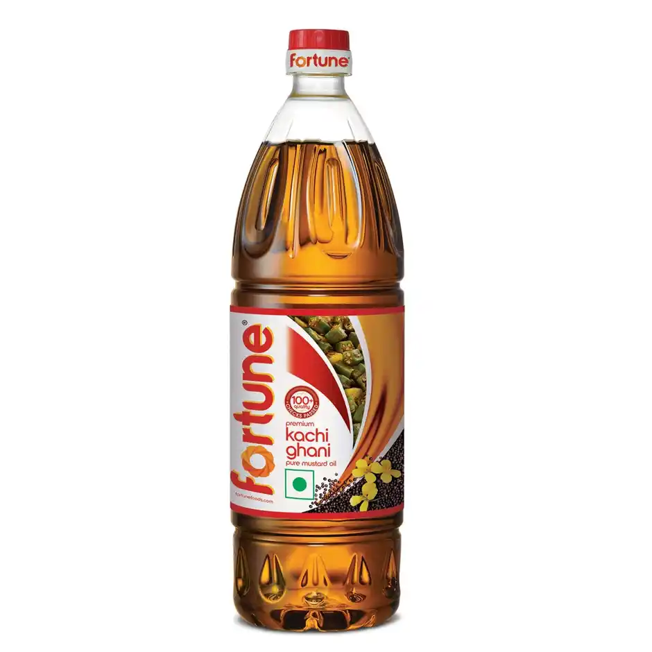 Fortune-Kachi-Ghani-Mustard-Oil-Bottle