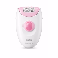 Braun Silk-epil Epilator SE3031, White & Pink