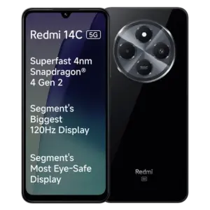 Redmi 14C 5G (6GB RAM, 128GB, Stargaze Black)